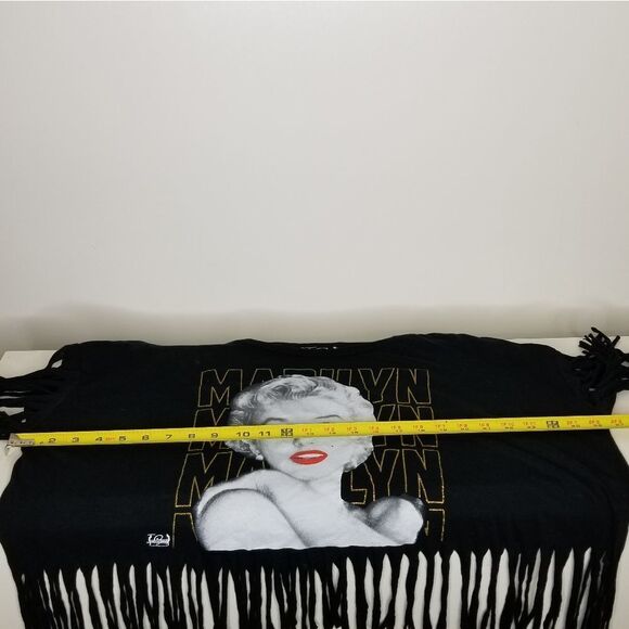 Hollywood Legend Marilyn Monroe‎ XXL Fringe Crop Top - Picture 6 of 12